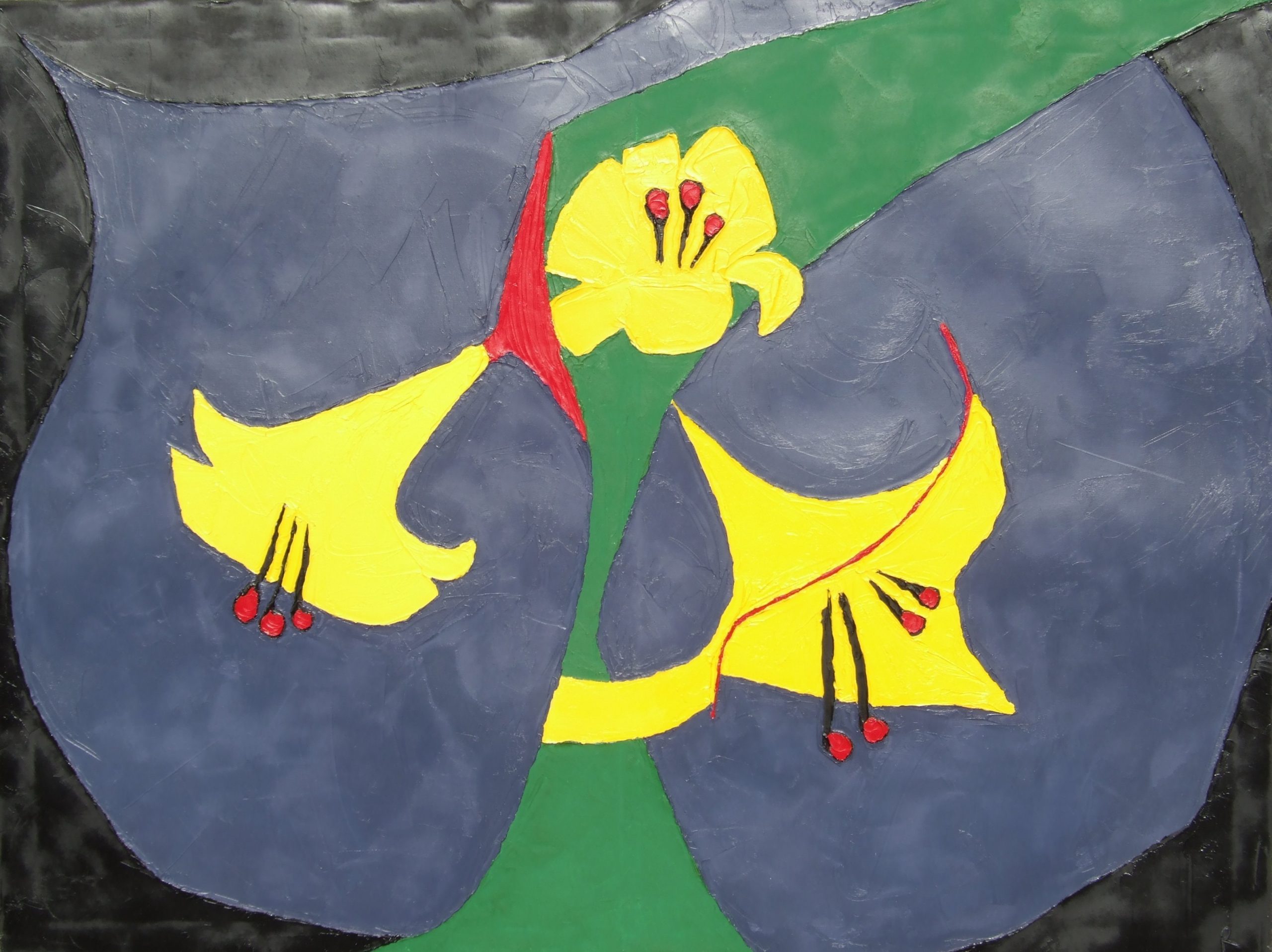 FLOWERS FOR SHELLEY 36X48