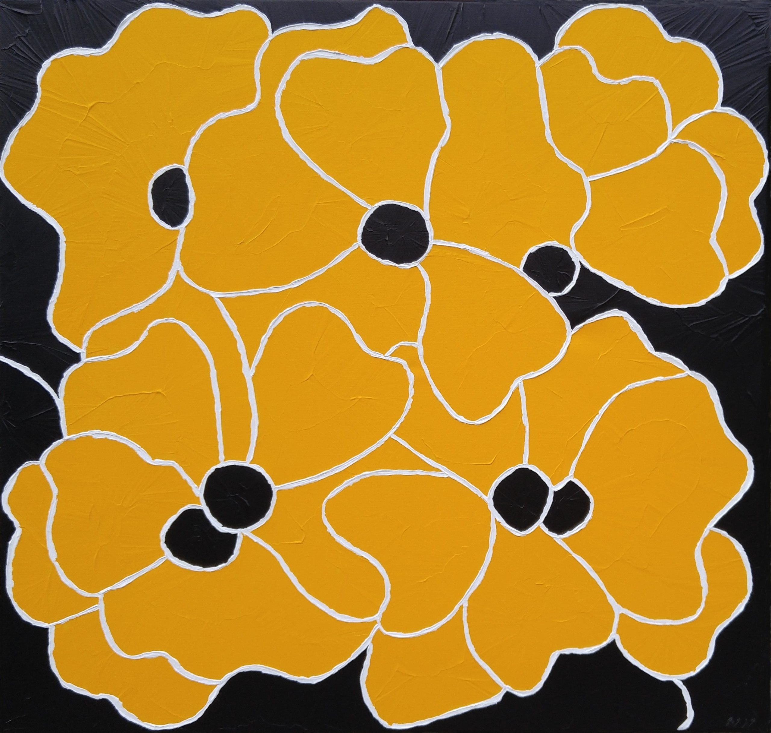 BLACK EYED SUSAN VINE 42X44