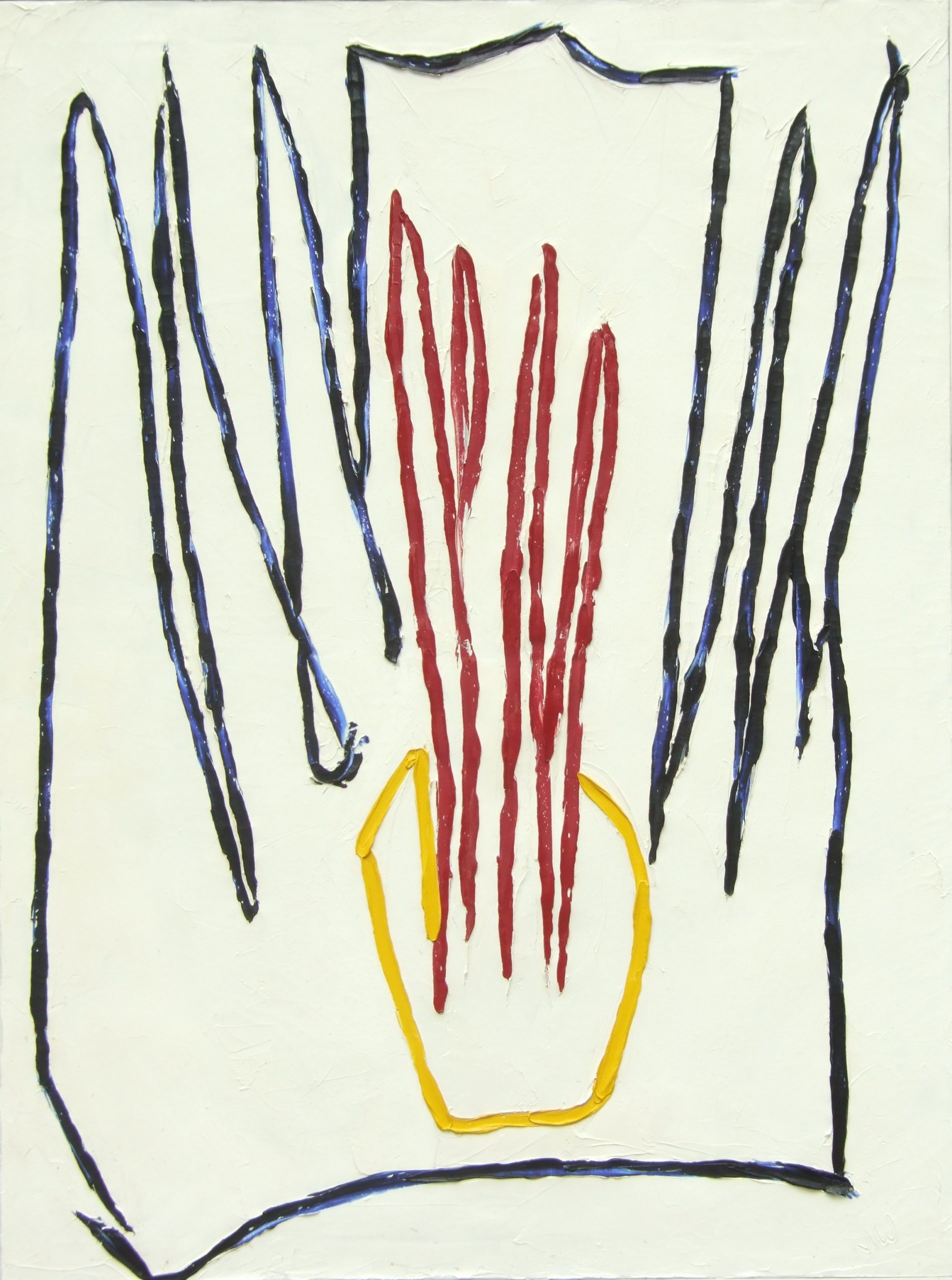 FLOWERS IN A VASE 48X36