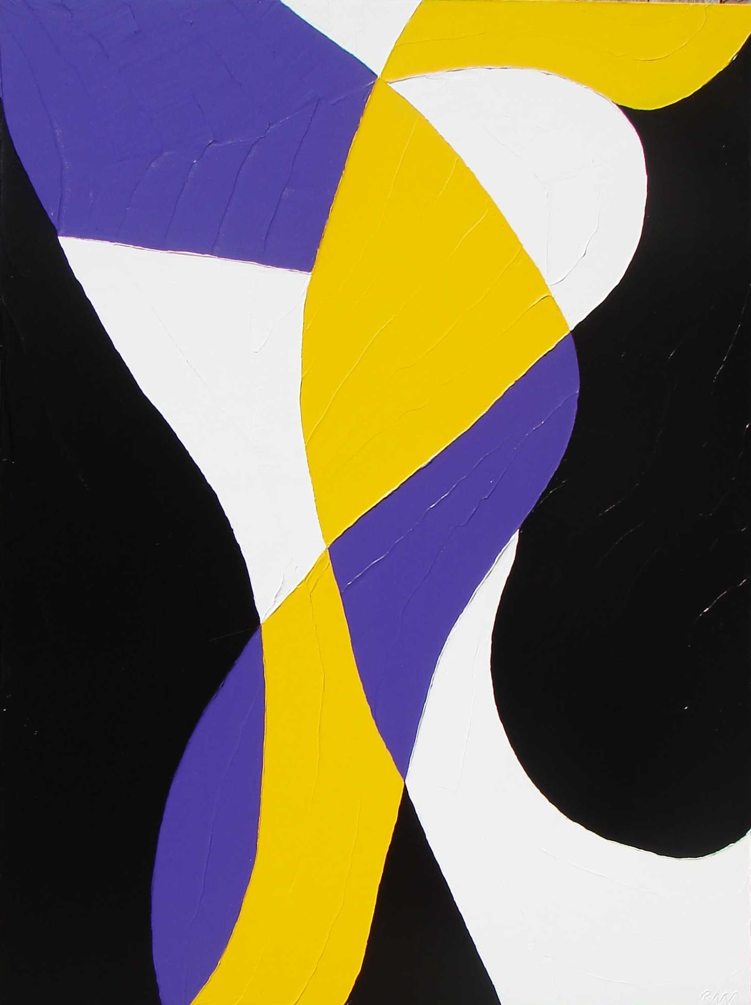 ABSTRACT OF TWO CALLAS 48X36