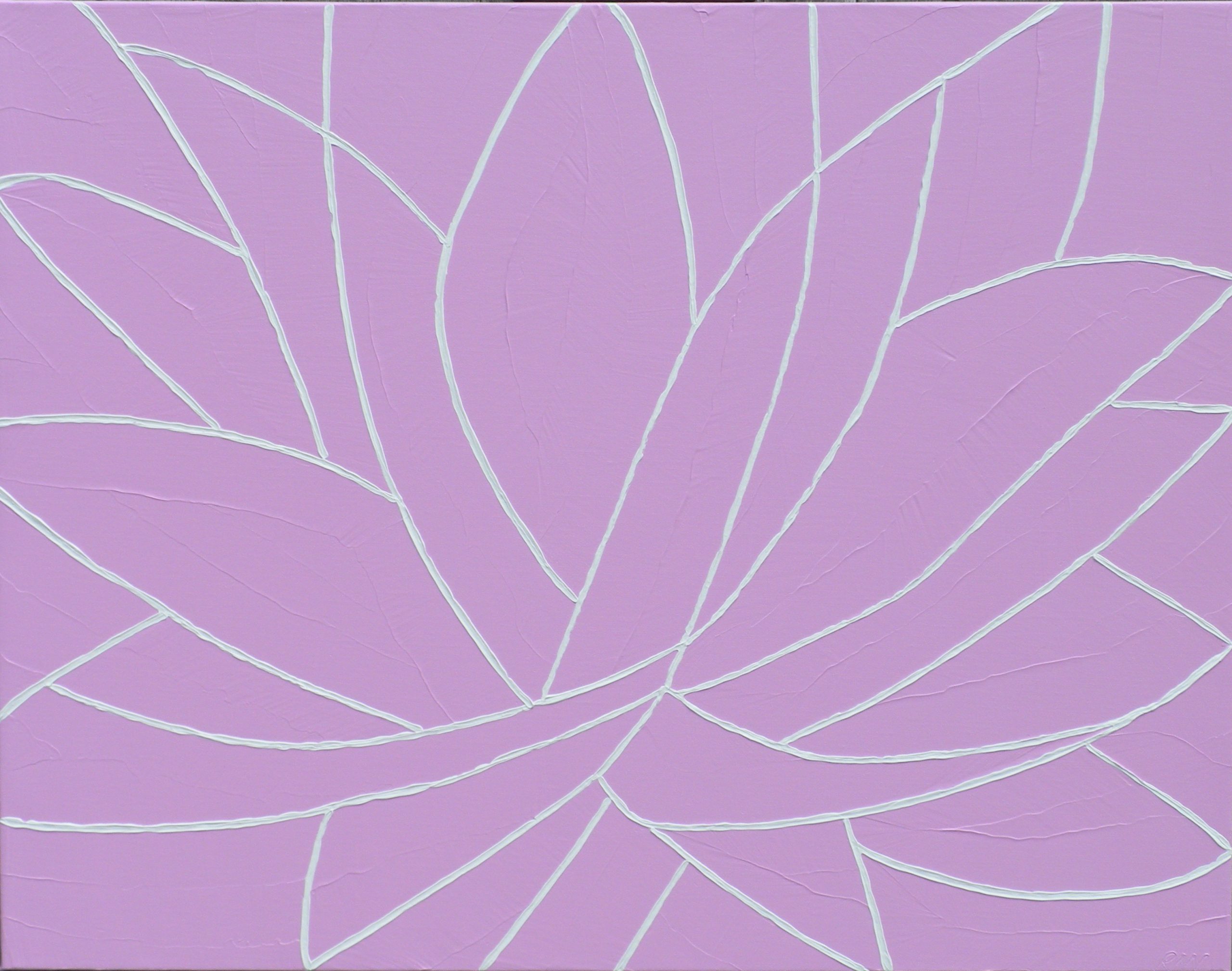 PINK WATERLILY 36X46